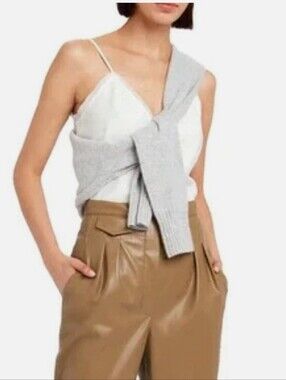 Frame White Cami Tank Lg
